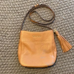 Light Brown Michael kors shoulder purse